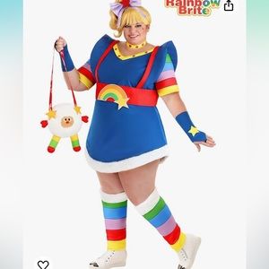 Rainbow Brite Costume 2X